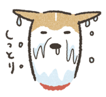 Shiba Inu (Shiba-Dog) stamps sticker #96527