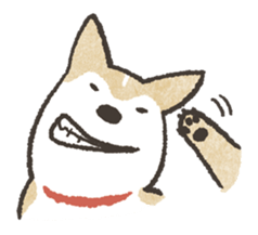 Shiba Inu (Shiba-Dog) stamps sticker #96533