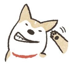 Shiba Inu (Shiba-Dog) stamps sticker #96533