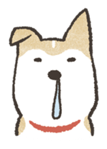 Shiba Inu (Shiba-Dog) stamps sticker #96534