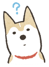 Shiba Inu (Shiba-Dog) stamps sticker #96536