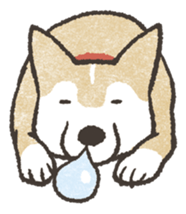 Shiba Inu (Shiba-Dog) stamps sticker #96543