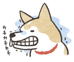 Shiba Inu (Shiba-Dog) stamps sticker #96547