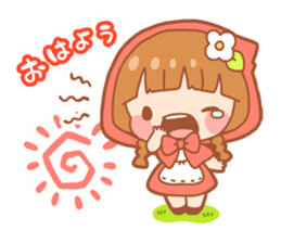 Akazukin-chan (Little Red-Cap) sticker #144453