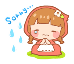 Akazukin-chan (Little Red-Cap) sticker #144457