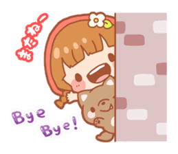 Akazukin-chan (Little Red-Cap) sticker #144458