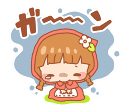 Akazukin-chan (Little Red-Cap) sticker #144463