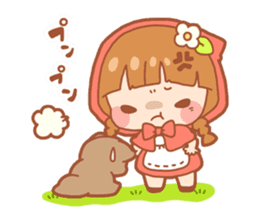 Akazukin-chan (Little Red-Cap) sticker #144464