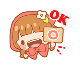 Akazukin-chan (Little Red-Cap) sticker #144474