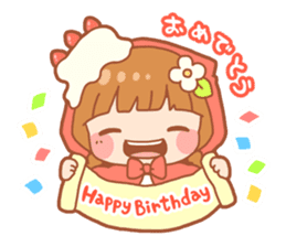Akazukin-chan (Little Red-Cap) sticker #144476