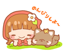 Akazukin-chan (Little Red-Cap) sticker #144481