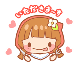 Akazukin-chan (Little Red-Cap) sticker #144487