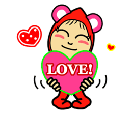 Kigurumi peopleS -lovely girl Valery- sticker #160899