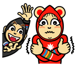 Kigurumi peopleS -lovely girl Valery- sticker #160902