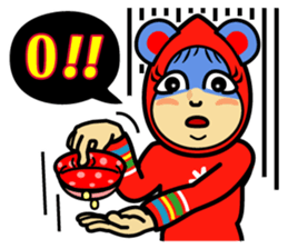 Kigurumi peopleS -lovely girl Valery- sticker #160903