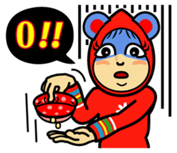 Kigurumi peopleS -lovely girl Valery- sticker #160903