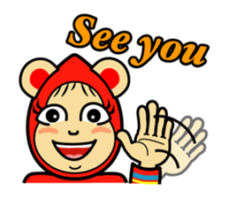 Kigurumi peopleS -lovely girl Valery- sticker #160905