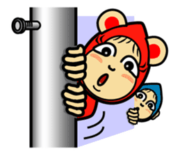 Kigurumi peopleS -lovely girl Valery- sticker #160906