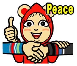 Kigurumi peopleS -lovely girl Valery- sticker #160909