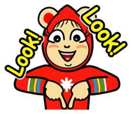 Kigurumi peopleS -lovely girl Valery- sticker #160910