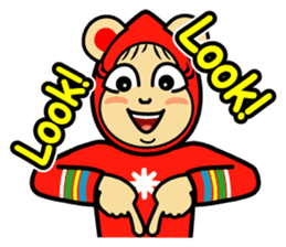 Kigurumi peopleS -lovely girl Valery- sticker #160910