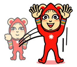 Kigurumi peopleS -lovely girl Valery- sticker #160912