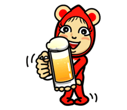 Kigurumi peopleS -lovely girl Valery- sticker #160915