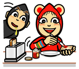 Kigurumi peopleS -lovely girl Valery- sticker #160917