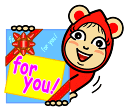 Kigurumi peopleS -lovely girl Valery- sticker #160918