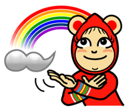 Kigurumi peopleS -lovely girl Valery- sticker #160922