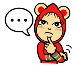 Kigurumi peopleS -lovely girl Valery- sticker #160924