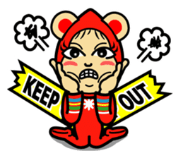 Kigurumi peopleS -lovely girl Valery- sticker #160926