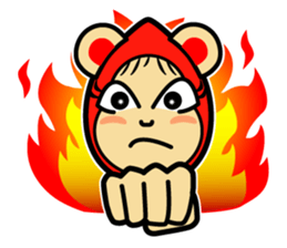 Kigurumi peopleS -lovely girl Valery- sticker #160928