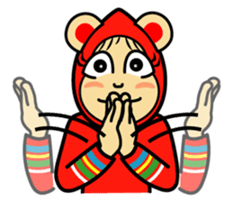Kigurumi peopleS -lovely girl Valery- sticker #160934