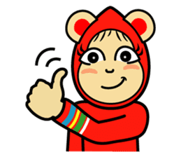 Kigurumi peopleS -lovely girl Valery- sticker #160935