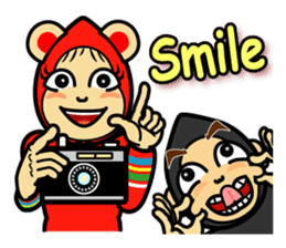 Kigurumi peopleS -lovely girl Valery- sticker #160936