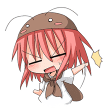 Cockroach girl "Gokiko" sticker #172299