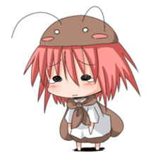 Cockroach girl "Gokiko" sticker #172304