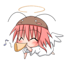 Cockroach girl "Gokiko" sticker #172311