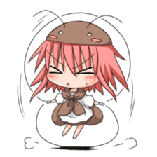 Cockroach girl "Gokiko" sticker #172313