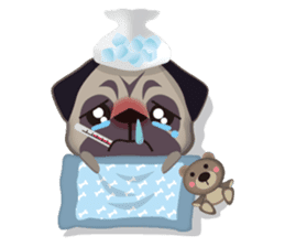 PUG's Life 01 sticker #182125