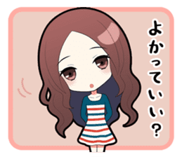 The Hiroshima girl sticker #2912653