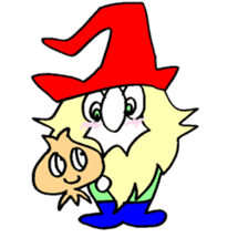 200 gnome gnome with fruits and vege sticker #3384389