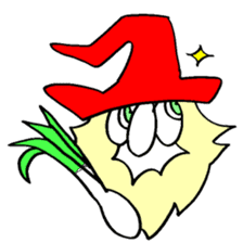 200 gnome gnome with fruits and vege sticker #3384391
