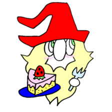 gnome gnome love sweets 500 sticker #3385132