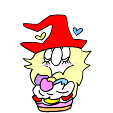 gnome gnome love sweets 500 sticker #3385141