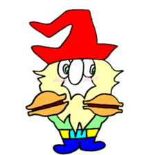 gnome gnome love sweets 500 sticker #3385147