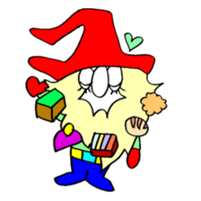 gnome gnome love sweets 500 sticker #3385161