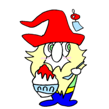 gnome gnome love sweets 500 sticker #3385168