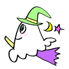 Obake Witch 007 sticker #3441398